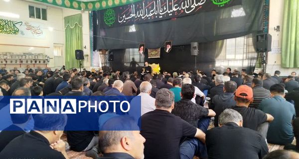 مراسم عاشورای حسینی در مسجد شهدای گمنام نیشابور 