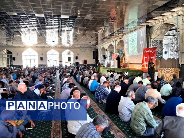 نماز عبادی سیاسی جمعه در شهرستان کاشمر 