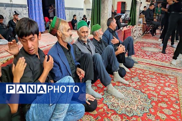 مراسم عزاداری امام حسین(ع) در شهر بار 