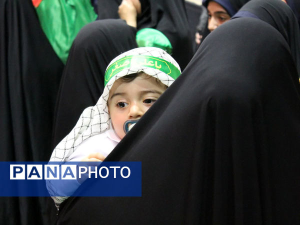 گهواره‌های عاشورایی و لالایی مادران همنوا با کودکان شهید