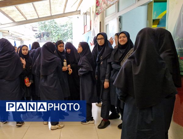 انتخابات پرچمداران حل مسئله ایران مقتدر در مدرسه شاهد شهیده سهام خیام