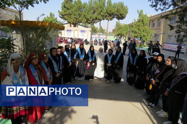 جشن آغاز سال تحصیلی جدید  در خراسان شمالی