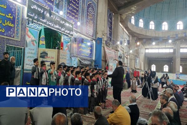 برپایی نماز جمعه و بزرگداشت روز معلم در  مسجد جامع نیشابور