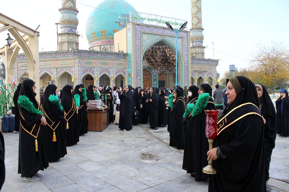 اعزام دانش‌آموزان ناحیه ۴ کرج به اردوی راهیان نور