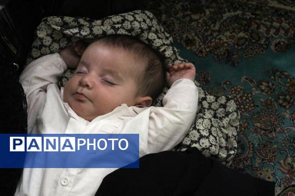 مراسم شیرخواران حسینی در تبریز 