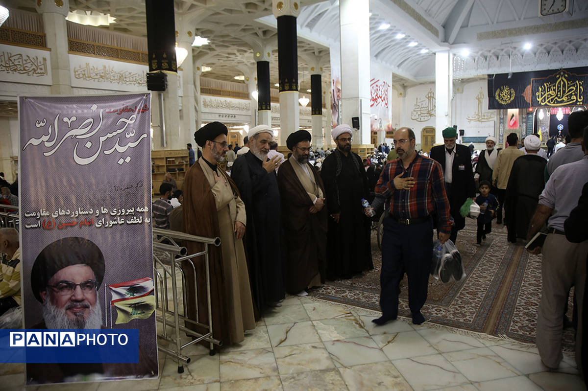 مراسم بزرگداشت شهید «سیدحسن نصرالله» از سوی رهبر معظم انقلاب در قم