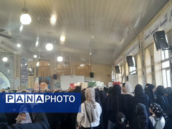 عطر ایثار و شهادت در مینودشت پیچید