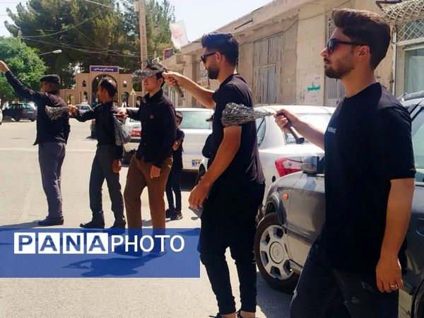حماسه زنجیرزنی در فدافن؛ عزاداری دهه اول محرم با حضور پرشور جوانان