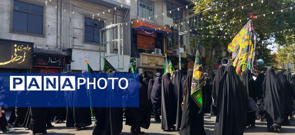 راهپیمایی عزاداران قائمشهری در سالروز رحلت رسول اکرم (ص) و امام حسن مجتبی (ع)