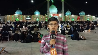 مراسم گرامیداشت شهید آیت الله رئیسی در مسجد مقدس جمکران