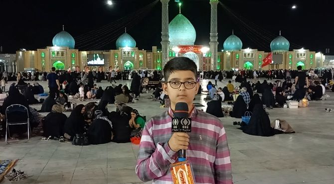 مراسم گرامیداشت شهید آیت الله رئیسی در مسجد مقدس جمکران