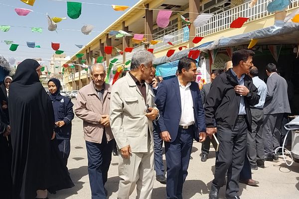 آیین افتتاحیه اسکان نوروزی ناحیه یک شیراز 