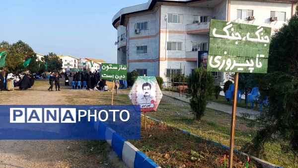 تشییع پیکر مطهر شهید گمنام با عطر فاطمیه