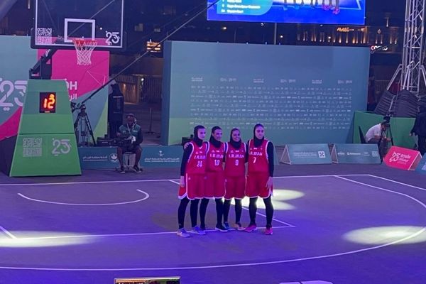 دست بانوان بسکتبالیست ایران از مدال کوتاه ماند