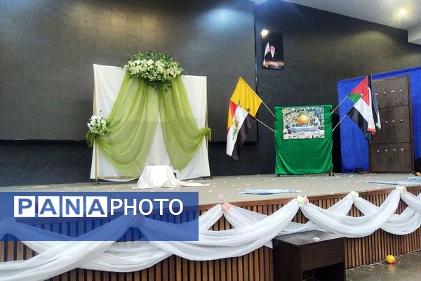 گرامیداشت ایام فاطمیه با اجرای نمایش آفلین در اداره آموزش و پرورش اسلامشهر