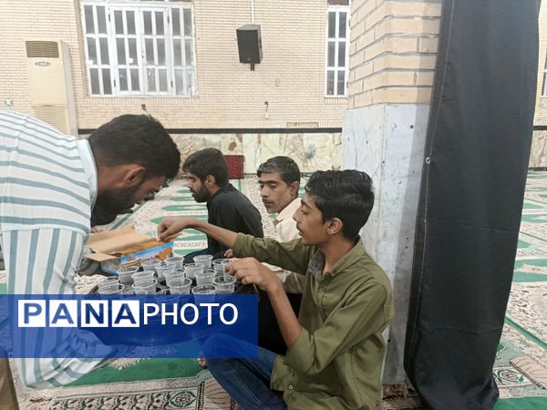 سوگ خورشید خراسان در حاجی‌آباد عزاداری شهادت امام رضا(ع)