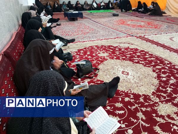قرائت دعای ندبه در هیئت عاشقان حضرت ابوالفضل نیشابور
