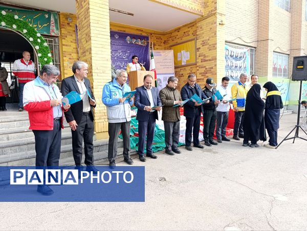 افتتاحیه طرح ملی دادرس و اجرای نمادین مانور سراسری زلزله