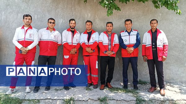 حضور فعال هلال احمر مارگون در نمایشگاه عید غدیر با ارائه خدمات امدادی و آموزشی