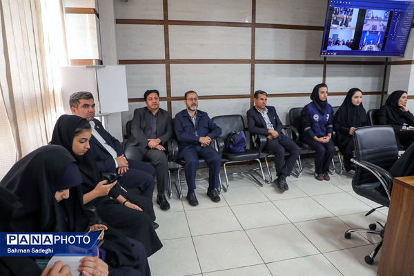 نشست سخنگوی دولت با دانش‌آموز خبرنگاران خبرگزاری پانا