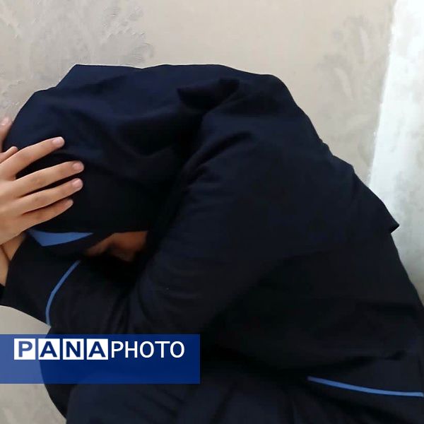 به صدا درآمدن آژیر مانور زلزله در کلاس‌های مجازی دبیرستان شهید همت