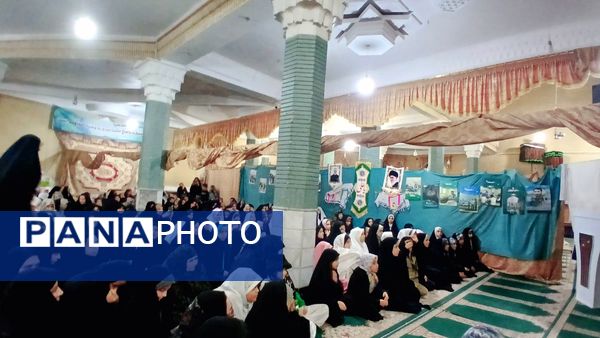 دختران باخرزی در خلوت اعتکاف با خدا