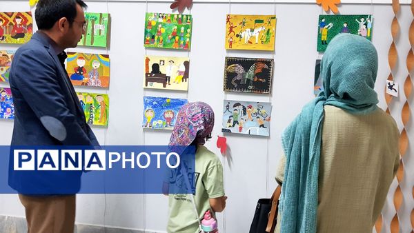 افتتاح نمایشگاه نقاشی کودک در شیروان 