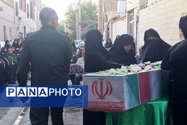 پویش «افتخار محله» و مراسم وداع با شهید گمنام در ورامین