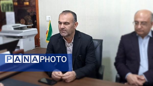 دیدار نوروزی مدیرکل آموزش و پرورش مازندران با کارکنان آموزش و پرورش محمودآباد 