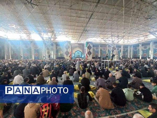 برگزاری اجتماع بزرگ حلقه صالحین در مصلی کرج 