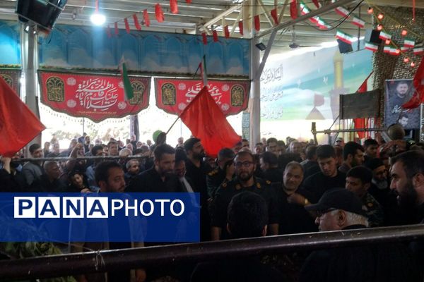 پیکر  پاک شهیدان ،روح الله سالک خراماو  مصطفی مرآتی در جمع مشتاقانشان  ولایت به خاک سپرده شد 