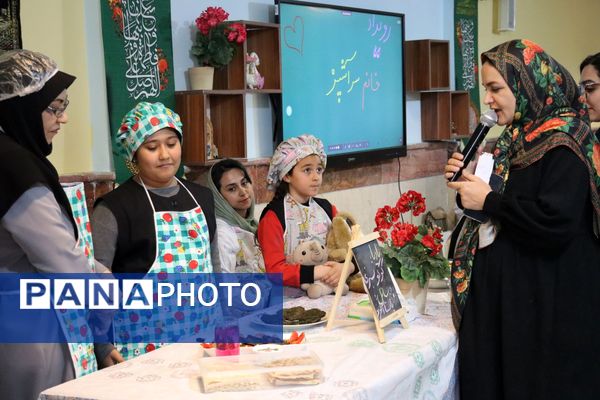 مسابقه آشپزی در مدرسه یاس نبی رباط‌کریم