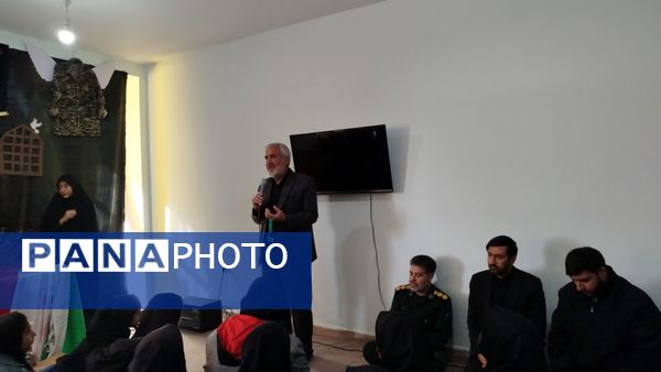 تشییع شهید گمنام در دبیرستان نورالهدی کبودراهنگ 