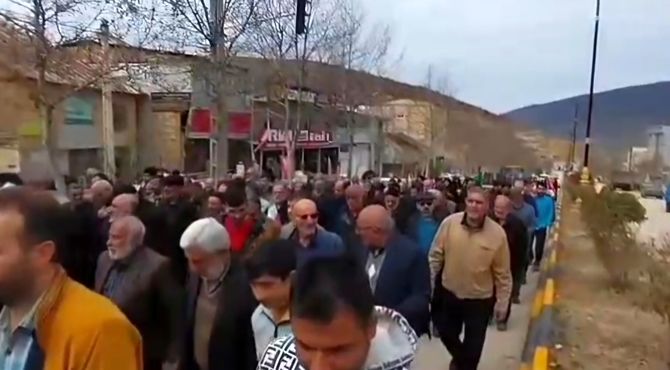 حضور پرشور مردم کیاسر در راهپیمایی روز قدس