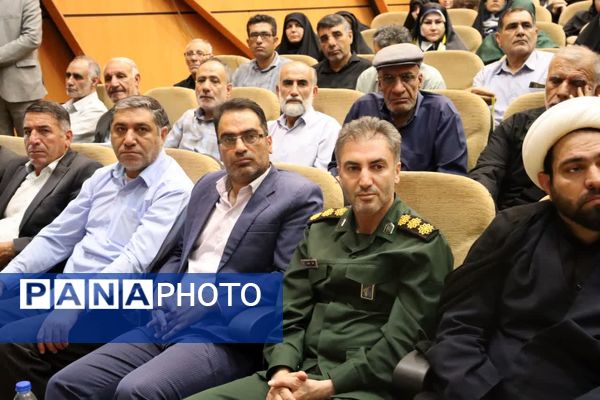 مراسم چهلم شهدای اقتدار در کوهدشت با حضور فرمانده سپاه حضرت ابوالفضل لرستان