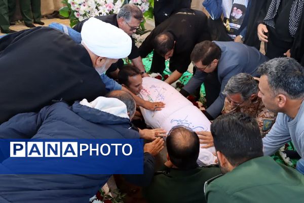 تشییع شهدای گمنام در جاجرم