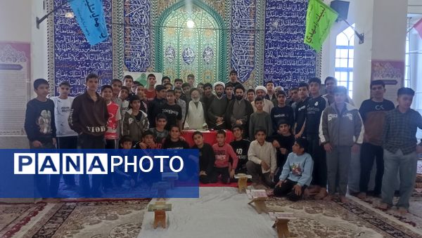 برگزاری مراسم معنوی اعتکاف در شهر پاتاوه 