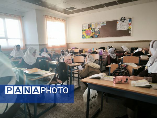 مانور زلزله در دبستان شطیطه۲