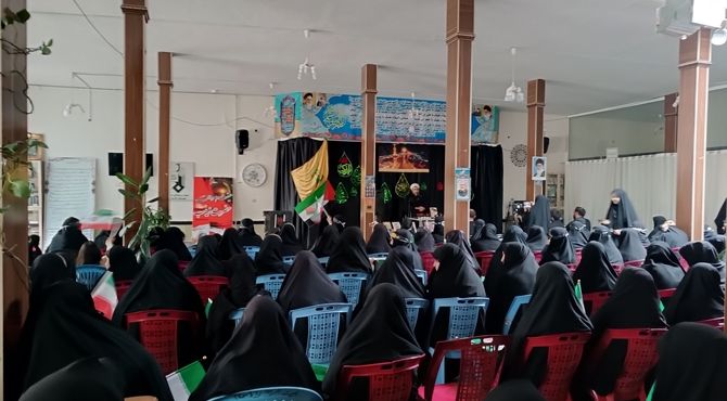 خروش زینبیون در قلب فارسان