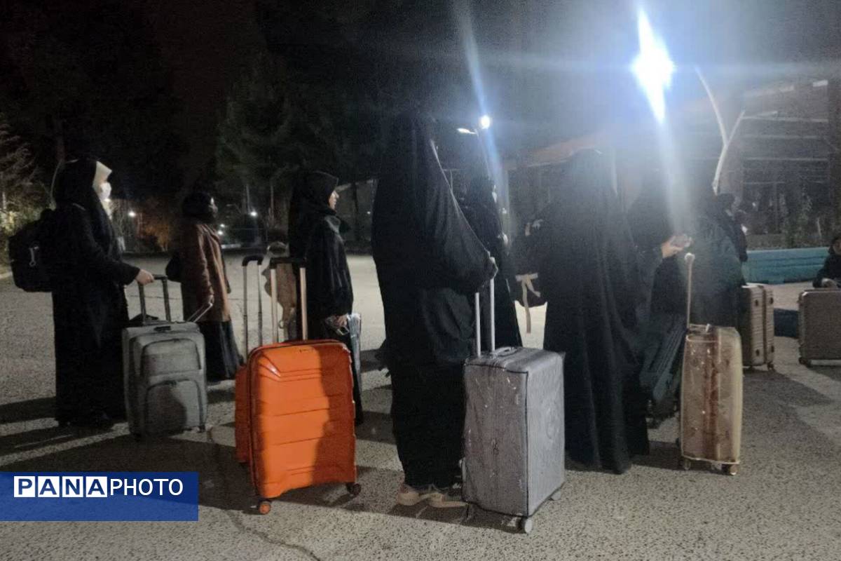 اعزام دانش‌آموزان دختر استان فارس به حج عمره