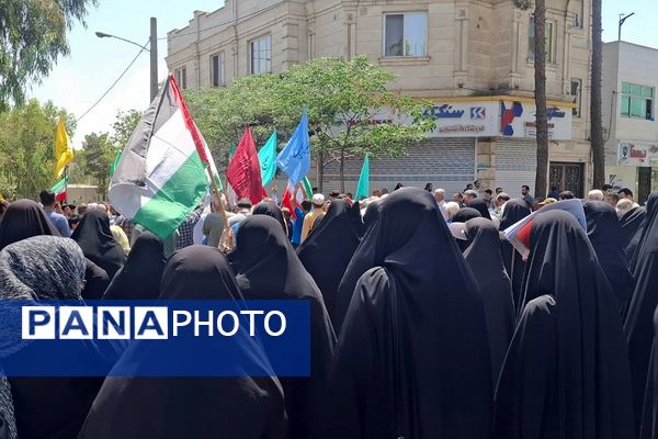 برگزاری راهپیمایی شهروندان در ناحیه یک شهرری