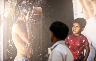 نمایشگاه عکاس فلسطینی در بغداد افتتاح شد