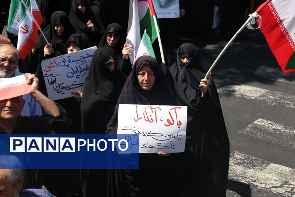 راهپیمایی جمعه خشم در تبریز