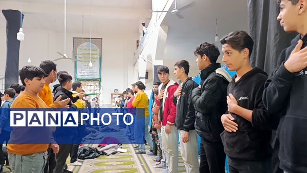 گرامیداشت ایام فاطمیه دوم در مسجد جامع آشخانه 