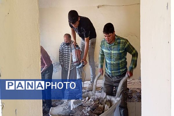 بهسازی غسالخانه شهر بار نیشابور 