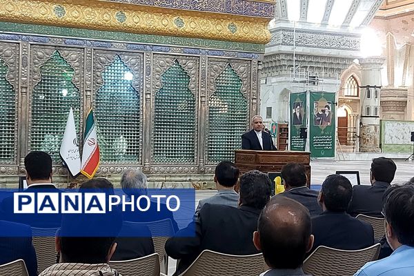 برگزاری آیین تجدید میثاق فرهنگیان با آرمان‌های امام خمینی(ره) با حضور وزیر آموزش و پرورش 