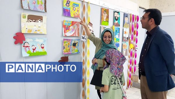 افتتاح نمایشگاه نقاشی کودک در شیروان 