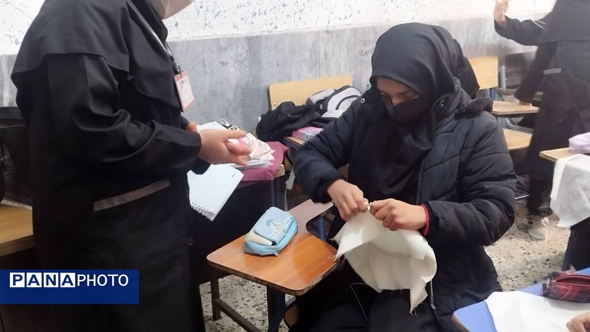 افتتاحیه طرح مدام در دبیرستان صفورا ۲