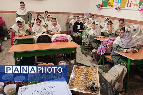 مراسم عزاداری وفات حضرت زینب (س) در ناحیه دو شهرری 