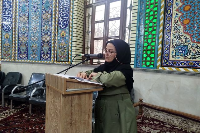 برگزاری انتخابات انجمن اولیا و مربیان دبیرستان هیات امنایی معراج در مسجد باغمیشه اردبیل